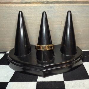 “Ashlee” Engraved Stainless Steel Ring